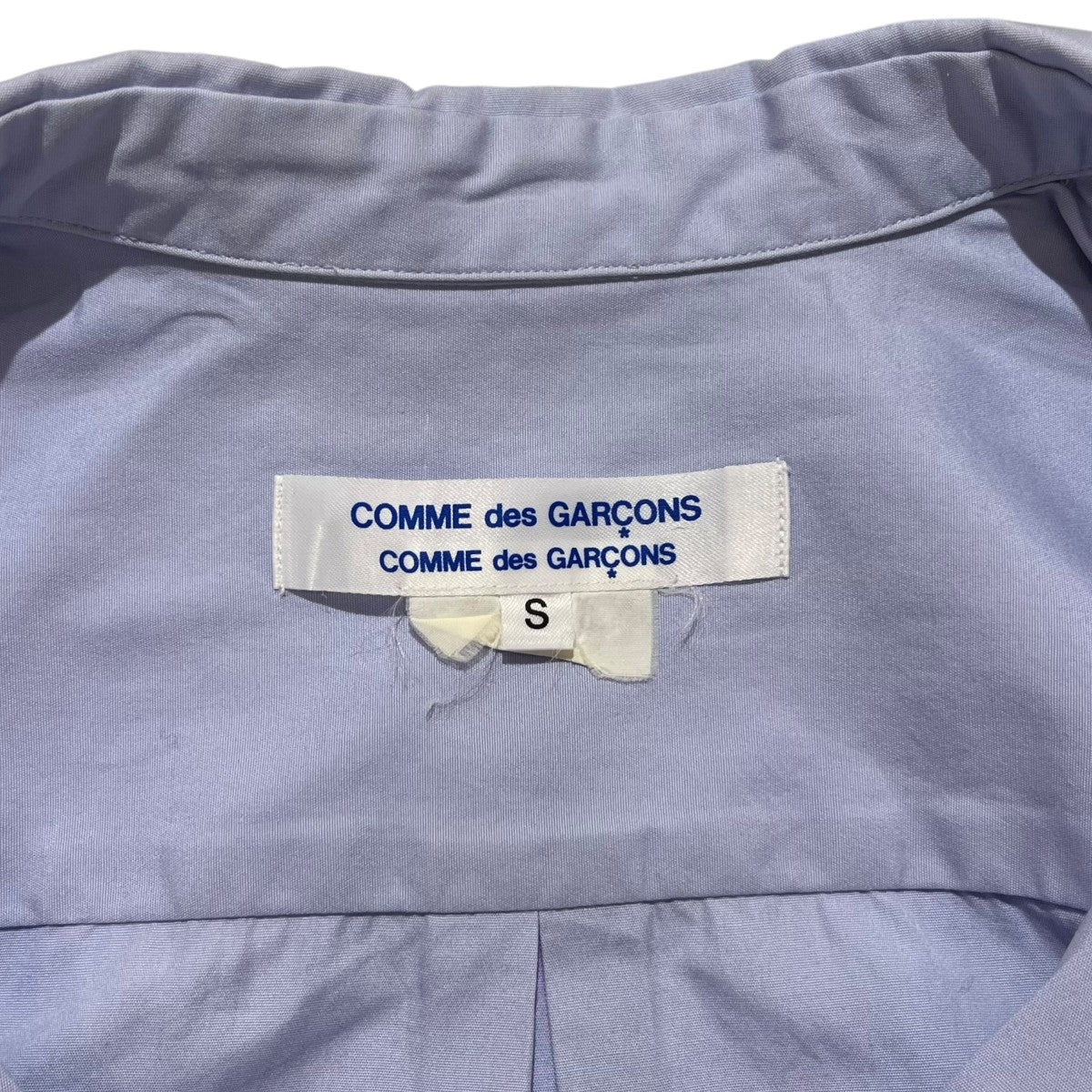 COMME des GARCONS COMME des GARCONS 2013ラウンドカラー長袖シャツRU-B002 古着・中古-5枚目のアイテム画像