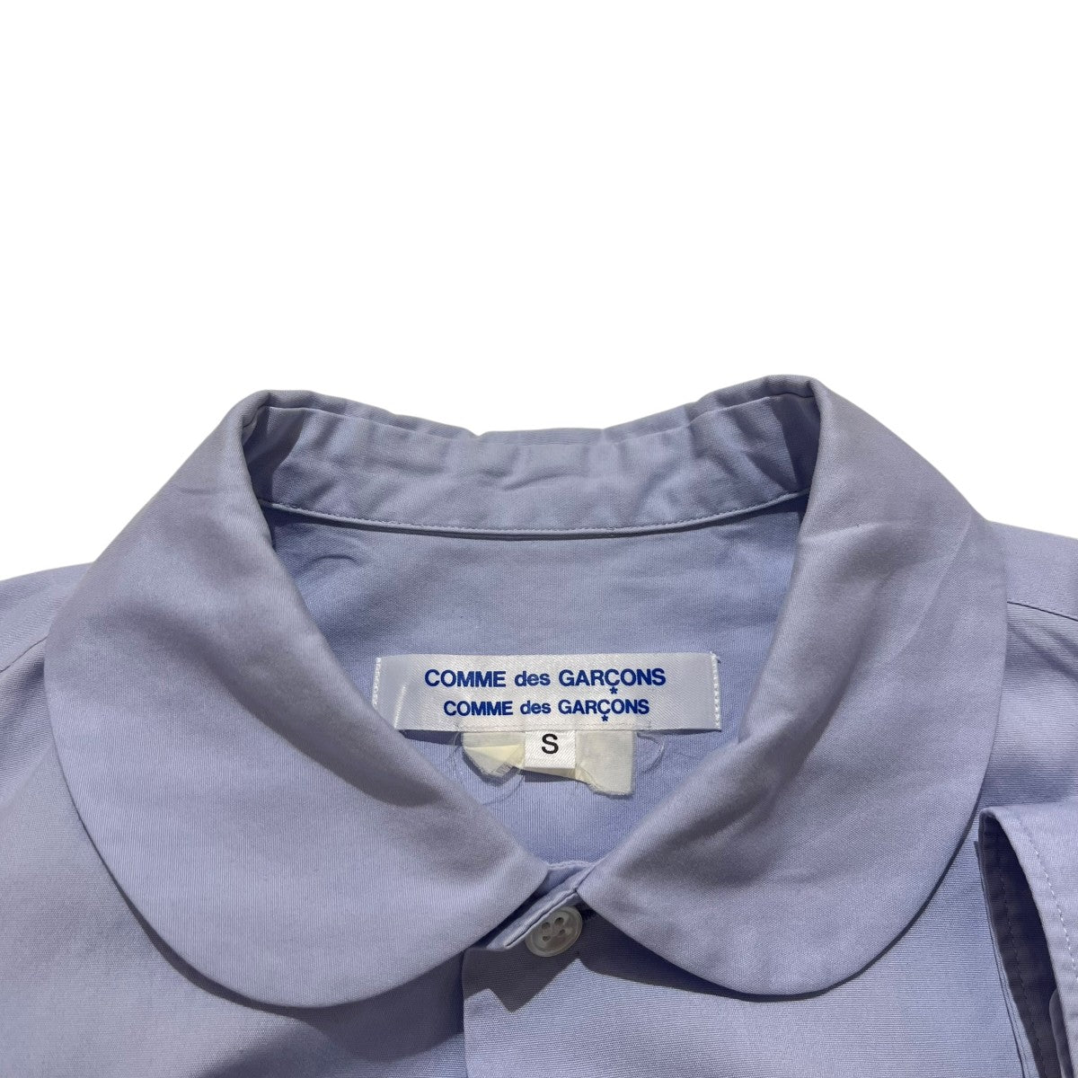 COMME des GARCONS COMME des GARCONS 2013ラウンドカラー長袖シャツRU-B002 古着・中古-7枚目のアイテム画像