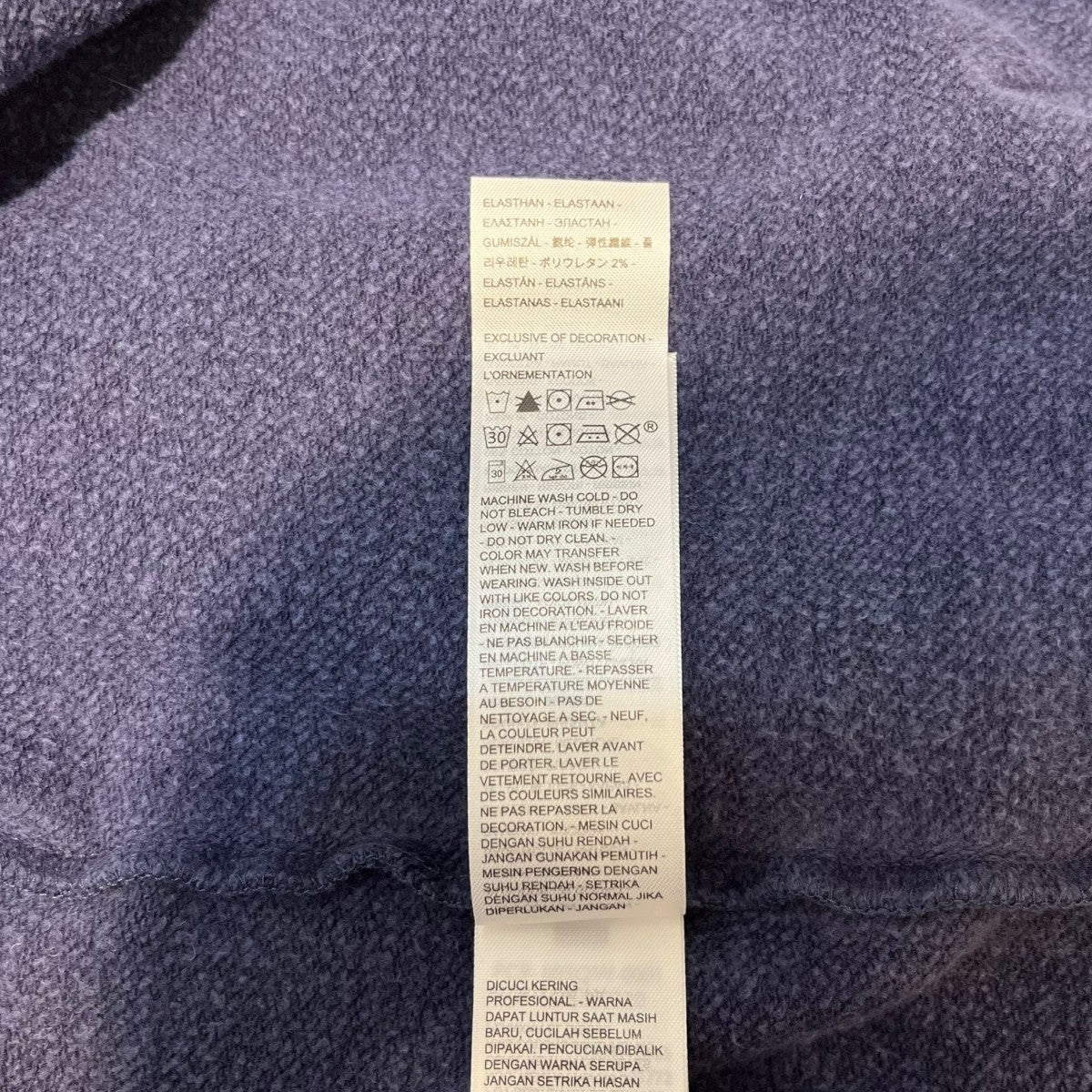 LEVI’S ウォッシュ加工ジップパーカーPC9-003QW-0001 古着・中古-6枚目のアイテム画像