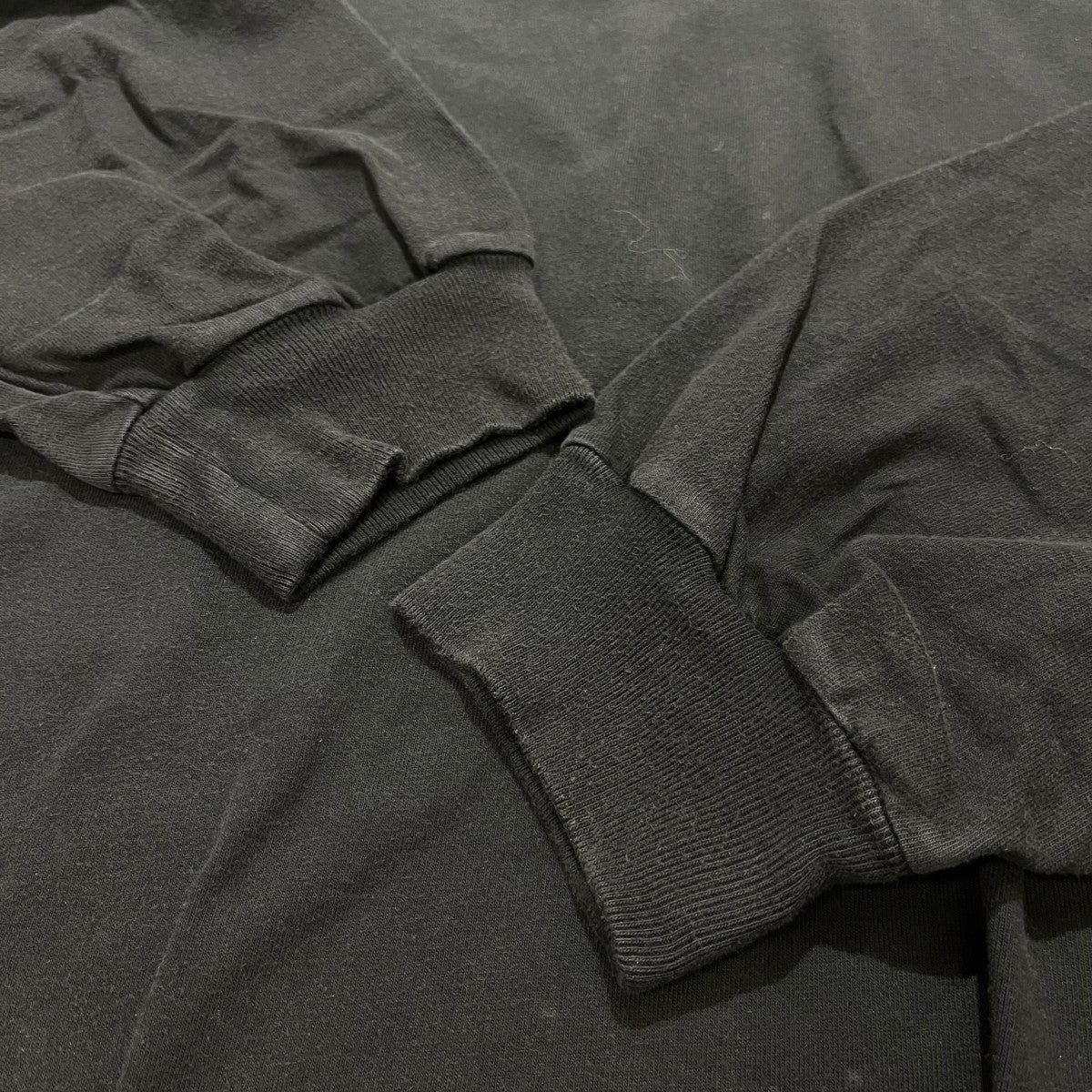 BALENCIAGA 左袖ロゴ刺繍オーバーシルエット長袖Tシャツ739027 古着・中古-5枚目のアイテム画像