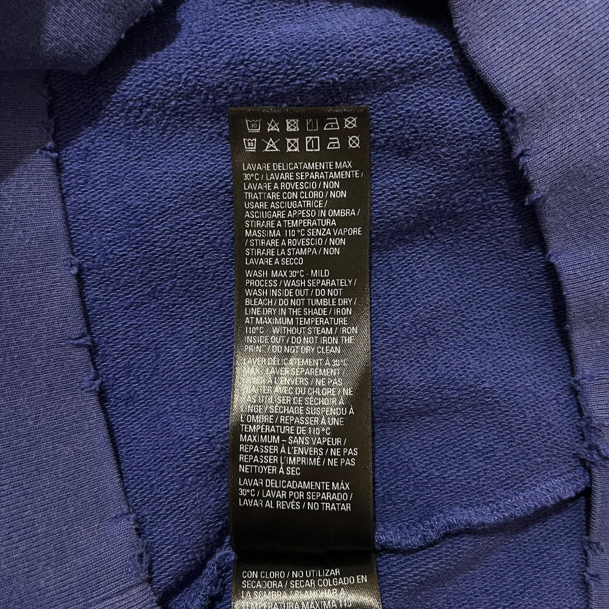 BALENCIAGA ダメージ加工 キャンペーンロゴスウェット720428 古着・中古-7枚目のアイテム画像