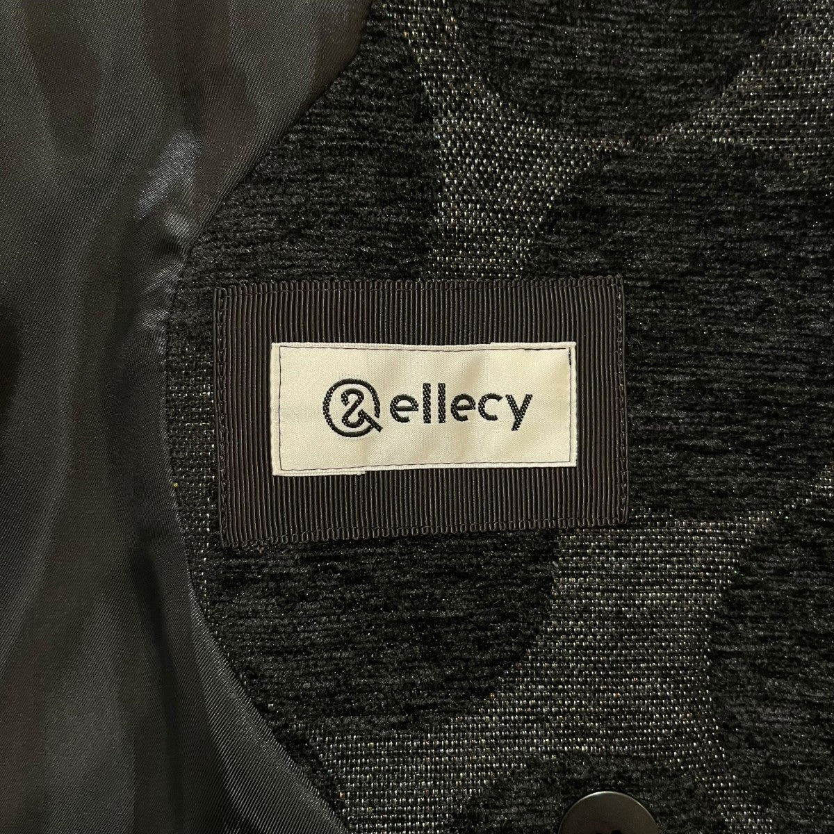 ＆ELLECY ドット柄ダブルジャケット54001244 古着・中古-6枚目のアイテム画像