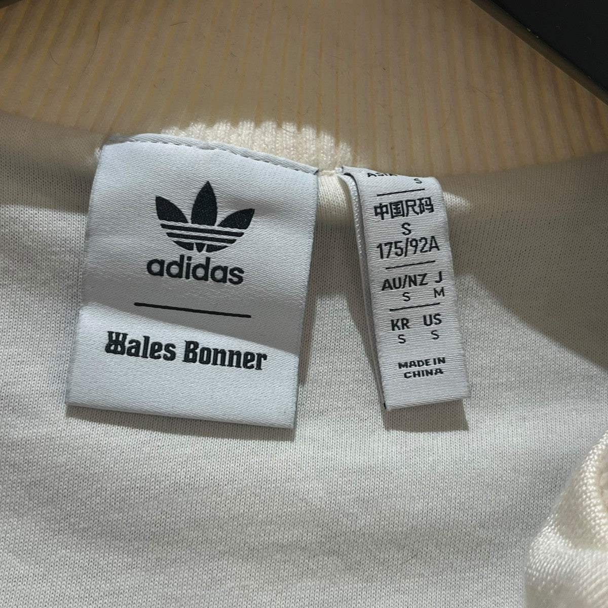 WALES BONNER×adidas TWILL TRACK TOPトラックジャケットKD0307 古着・中古-5枚目のアイテム画像