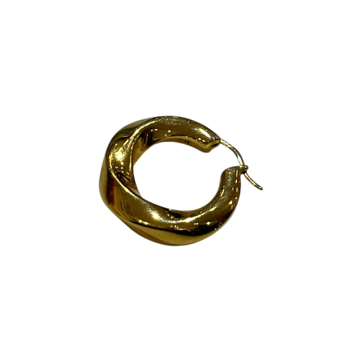 TOM WOOD ピアスInfinity Hoops gold 古着・中古-2枚目のアイテム画像