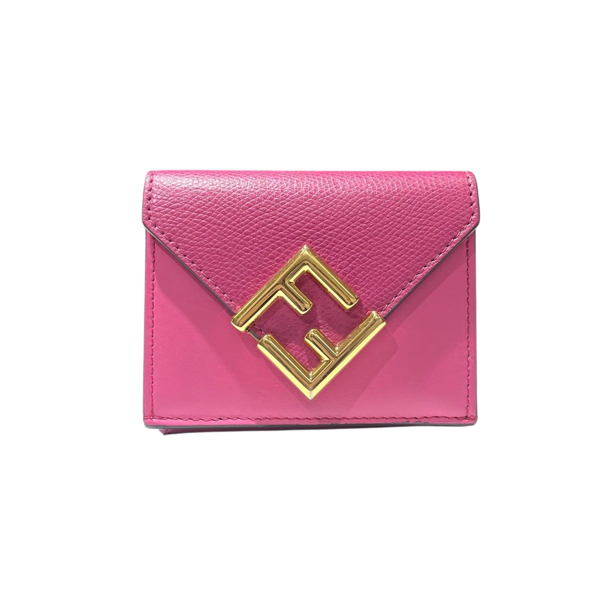 FENDI FFダイヤモンド コンパクト ウォレット 8M0480 ALWA 古着・中古-1枚目のアイテム画像