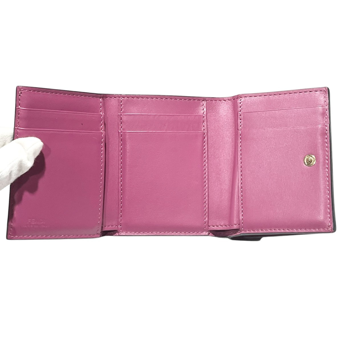 FENDI FFダイヤモンド コンパクト ウォレット 8M0480 ALWA 古着・中古-4枚目のアイテム画像