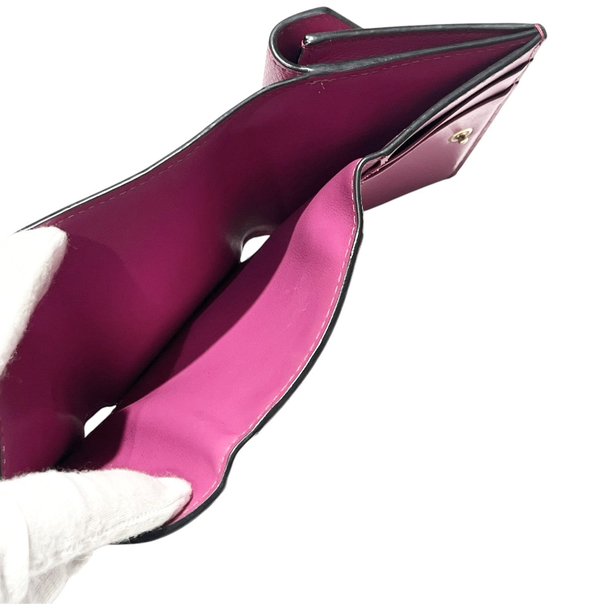 FENDI FFダイヤモンド コンパクト ウォレット 8M0480 ALWA 古着・中古-5枚目のアイテム画像