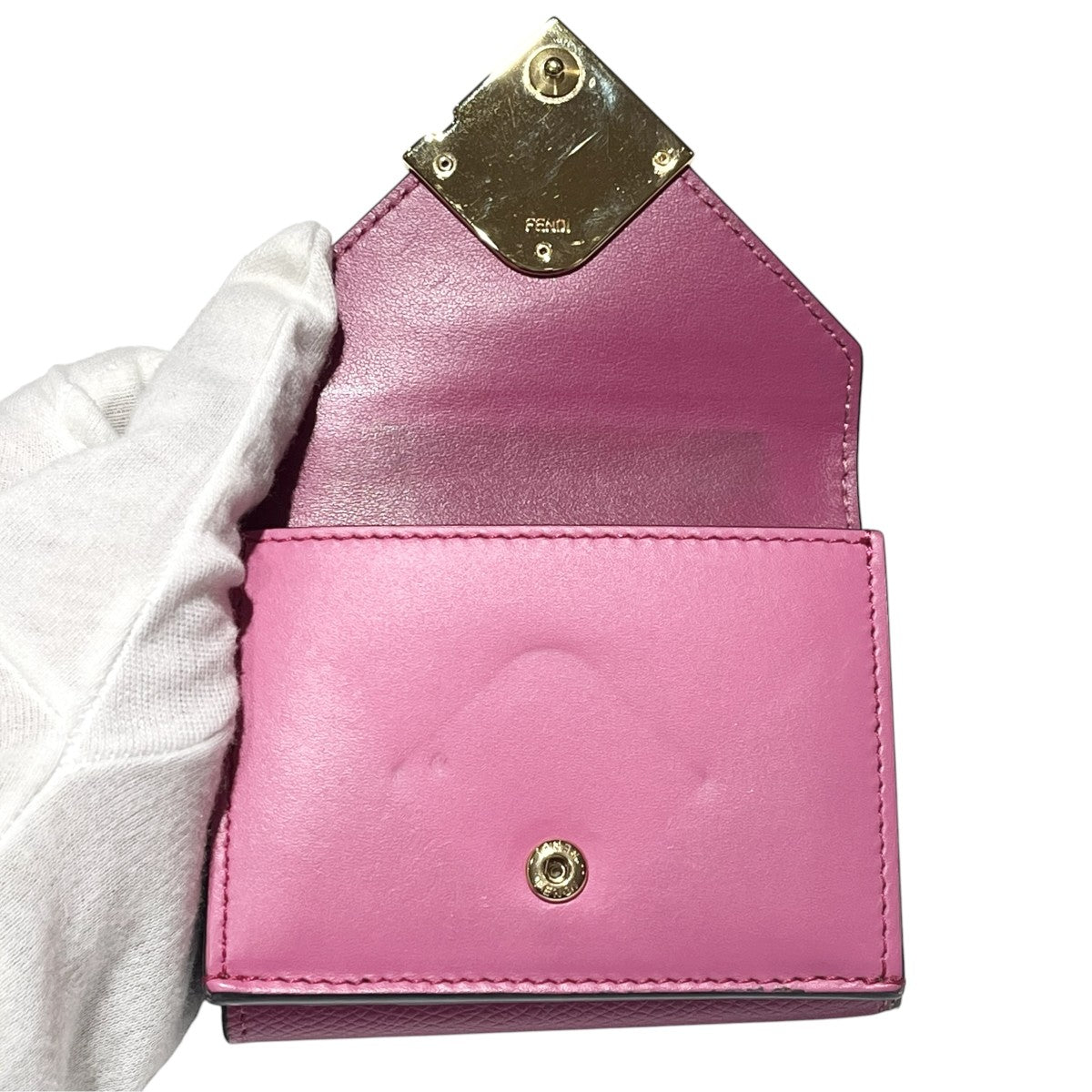 FENDI FFダイヤモンド コンパクト ウォレット 8M0480 ALWA 古着・中古-8枚目のアイテム画像