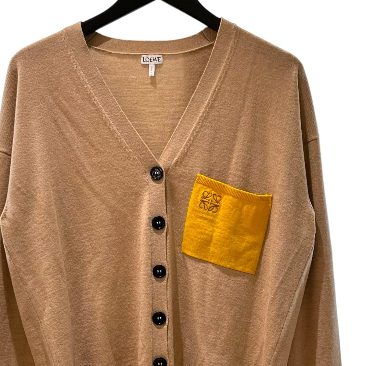 LOEWE アナグラム刺繍カーディガンS359Y16K04 古着・中古-3枚目のアイテム画像