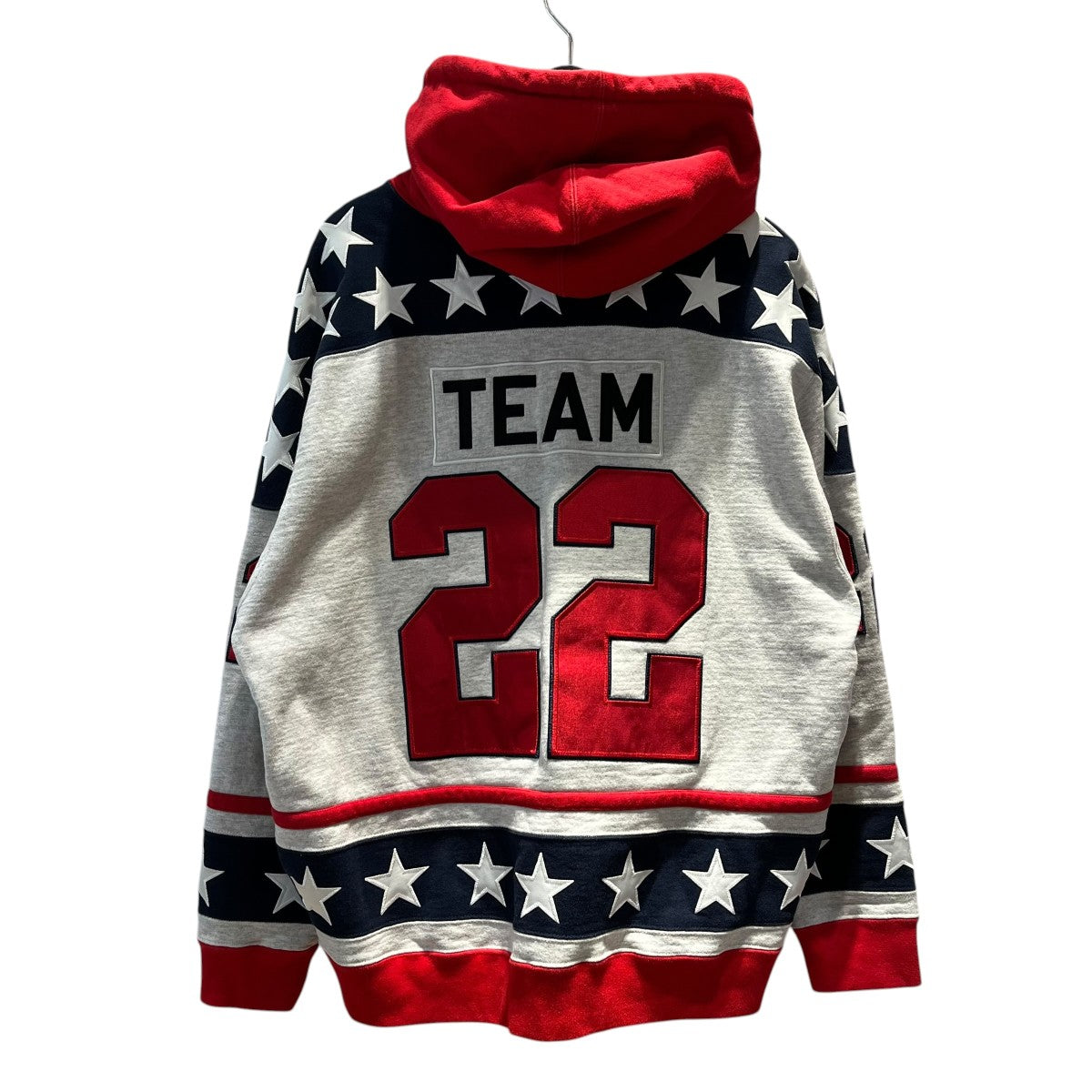【XLサイズ】SupremeBoxLogoHooded 星条旗シュプリーム Supreme Box Logo Hooded Sweatshirt パーカー American Flag 星条旗 S