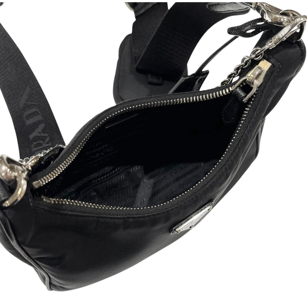 PRADA Re-Edition 2005 Re-Nylonショルダーバッグ 1BH204 古着・中古-10枚目のアイテム画像