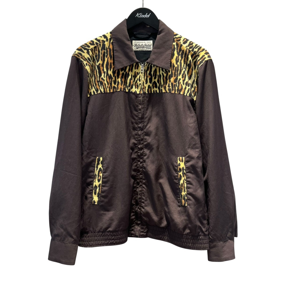 WACKO MARIA×Ermenegildo Zegna ジップジャケット 古着・中古-1枚目のアイテム画像