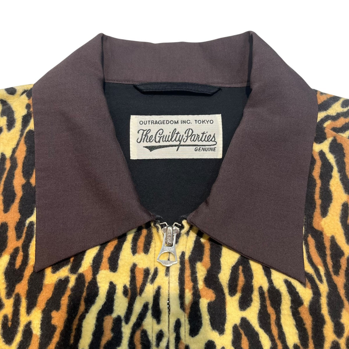 WACKO MARIA×Ermenegildo Zegna ジップジャケット 古着・中古-3枚目のアイテム画像