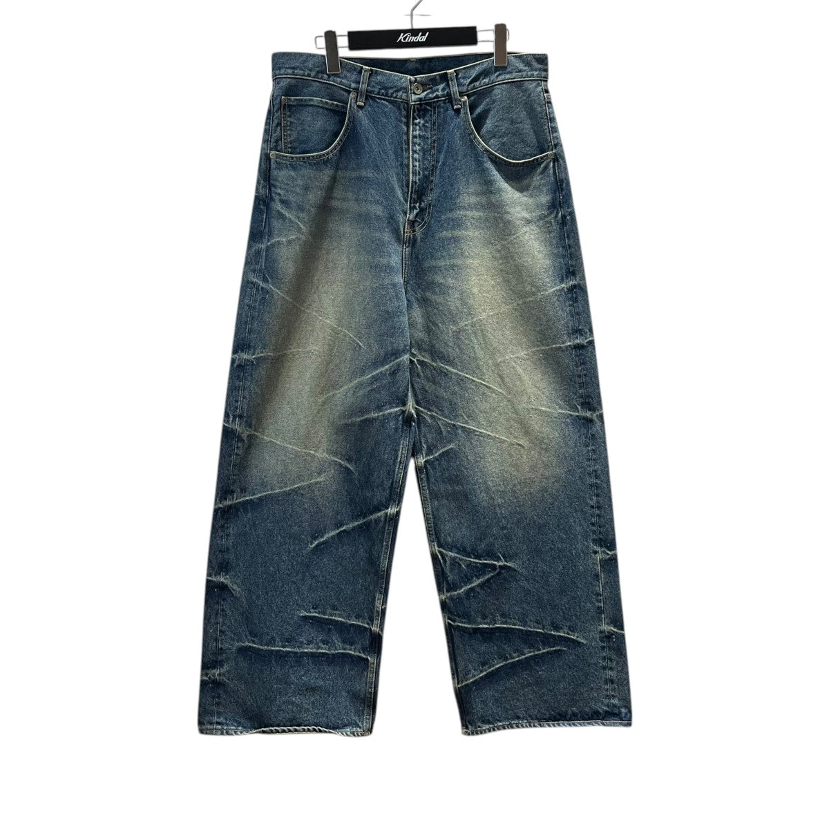 BEAMS FUTURE ARCHIVE THUNDER BAGGY FIT DINIMデニムパンツ11-21-1422-791 古着・中古-1枚目のアイテム画像