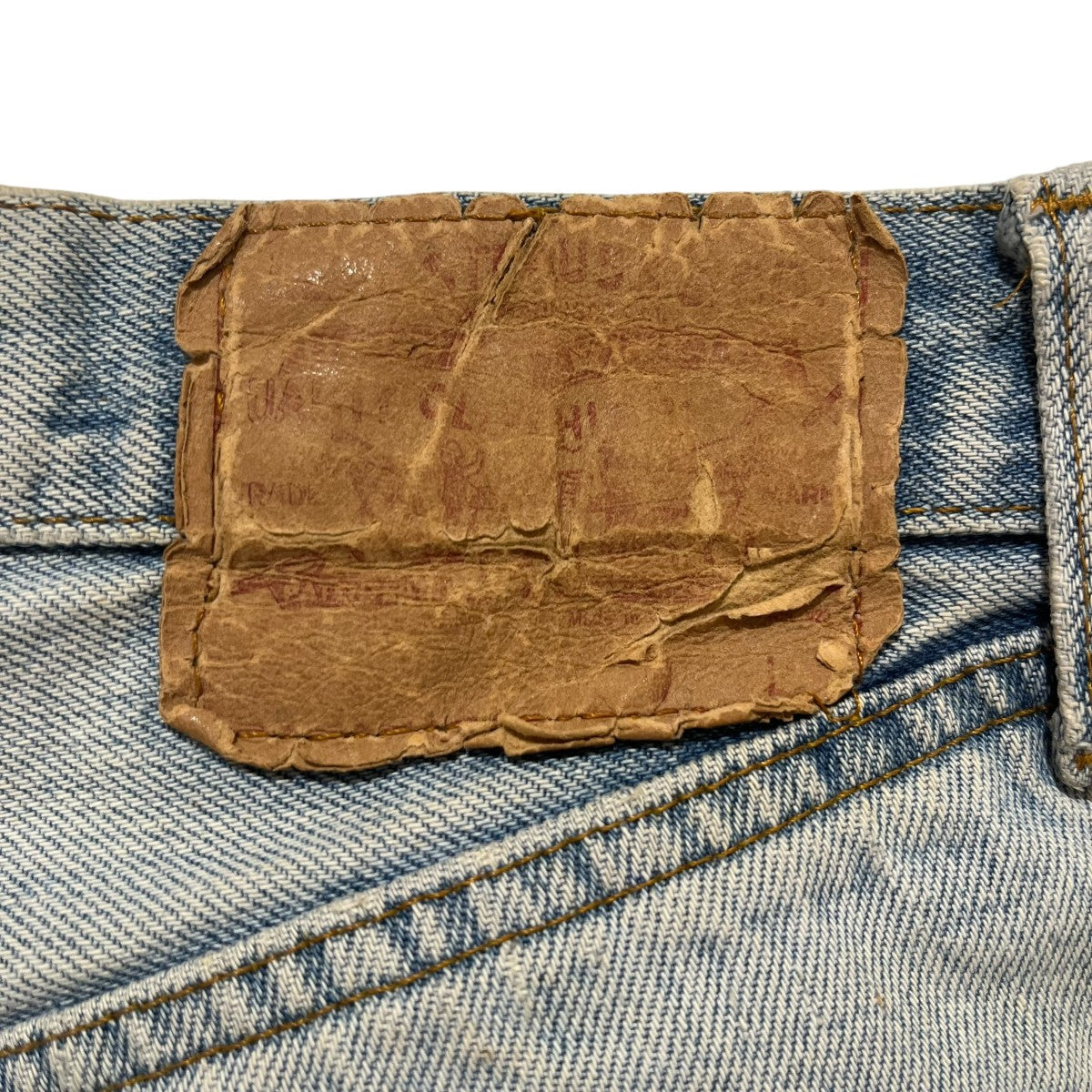 LEVI’S 66後期 裏ボタン6デニムパンツLOT 501 古着・中古-5枚目のアイテム画像