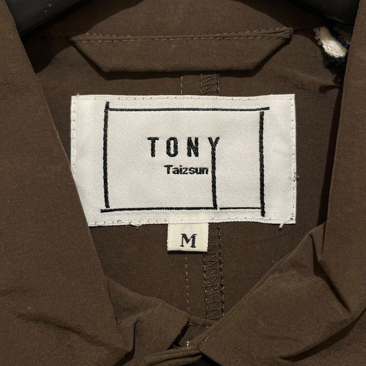 TonyTaizsun 無地長袖シャツ18FW-MP003 古着・中古-5枚目のアイテム画像