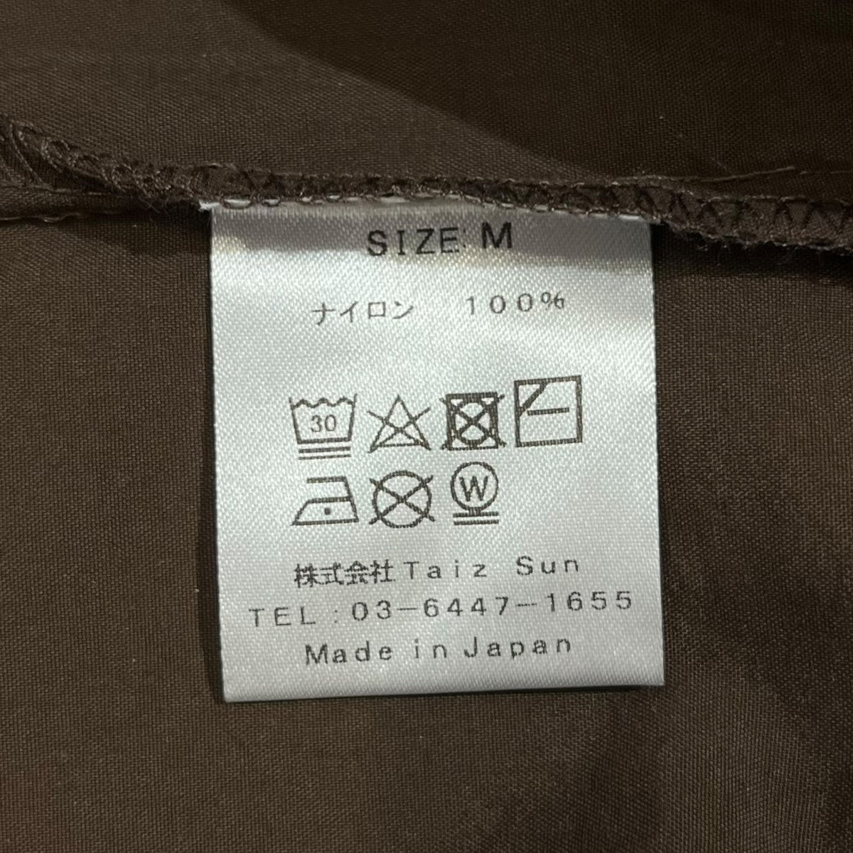 TonyTaizsun 無地長袖シャツ18FW-MP003 古着・中古-6枚目のアイテム画像