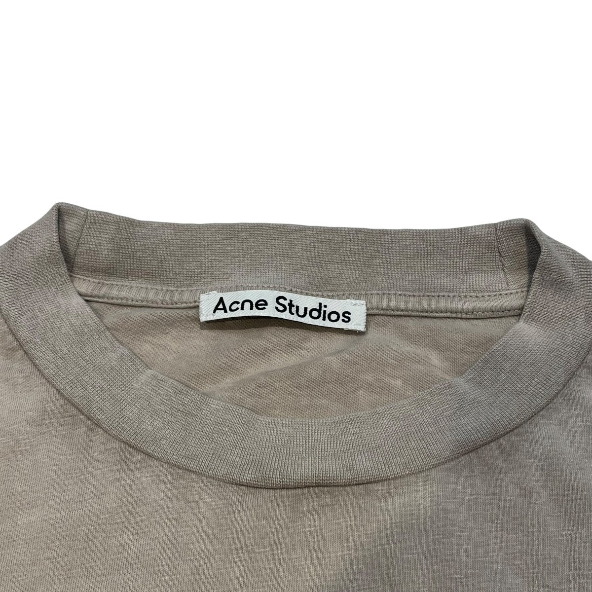 ACNE STUDIOS オーバーシルエット 刺繍デザインTシャツFN-WN-TSHI000475 古着・中古-3枚目のアイテム画像