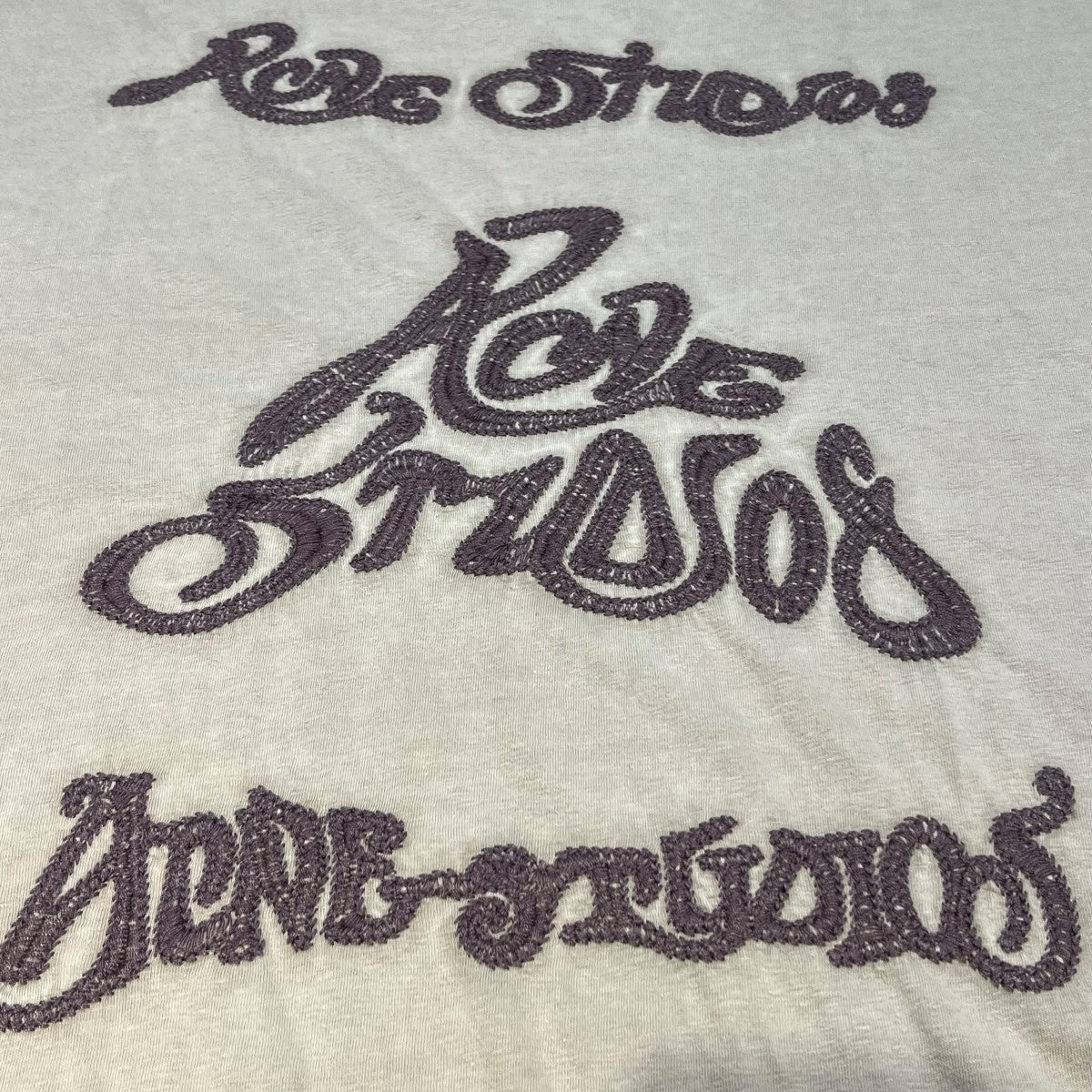 ACNE STUDIOS オーバーシルエット 刺繍デザインTシャツFN-WN-TSHI000475 古着・中古-4枚目のアイテム画像