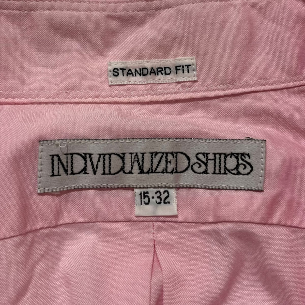 STANDARD FIT無地長袖シャツ