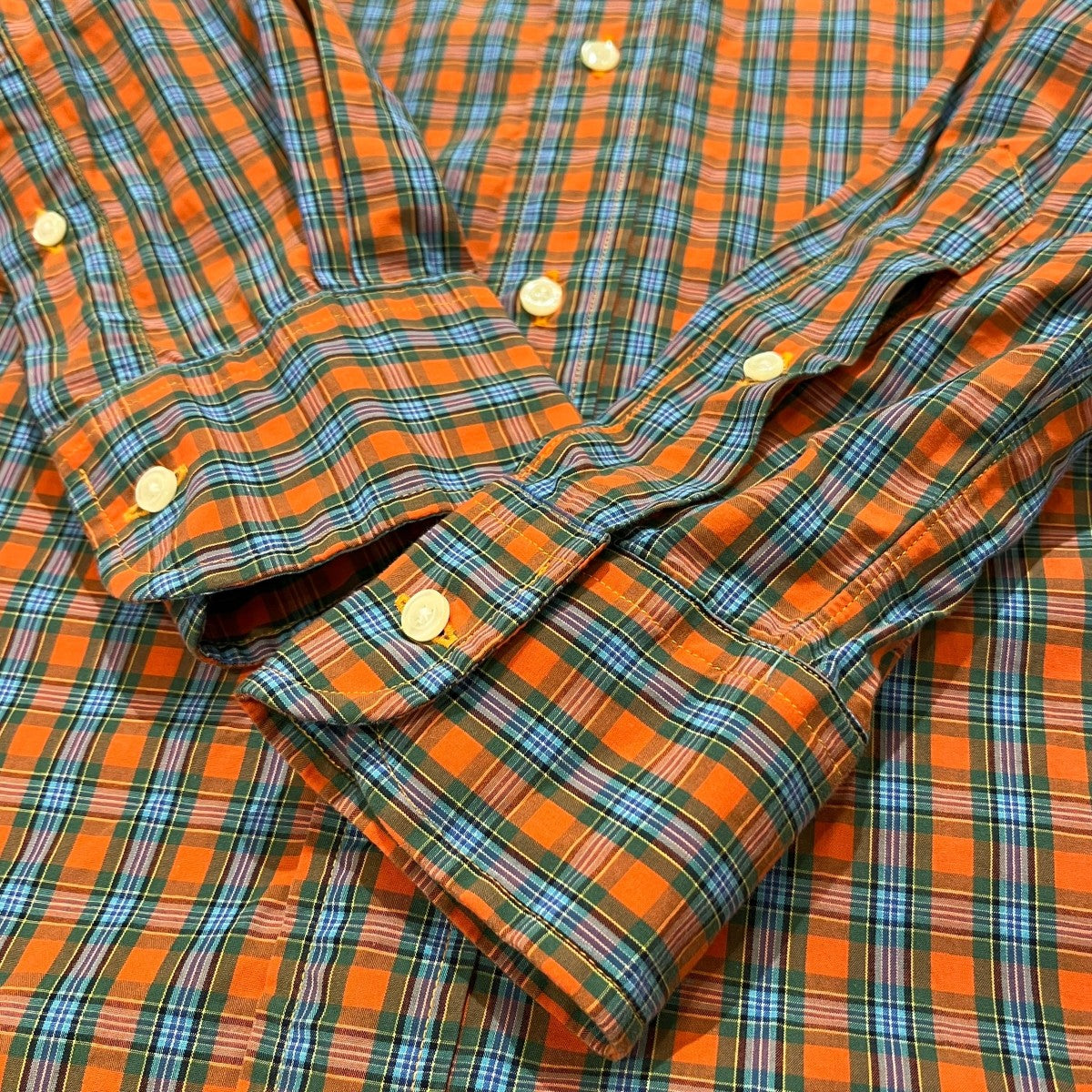 INDIVIDUALIZED SHIRTS STANDARD FIT長袖シャツ 古着・中古-4枚目のアイテム画像