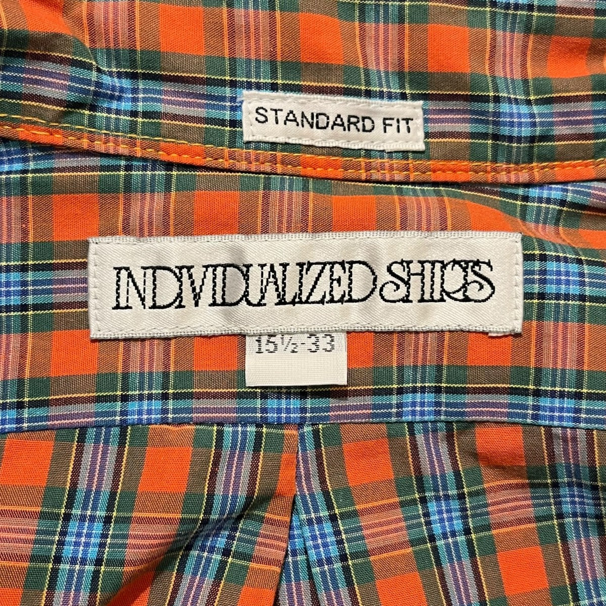 INDIVIDUALIZED SHIRTS STANDARD FIT長袖シャツ 古着・中古-5枚目のアイテム画像