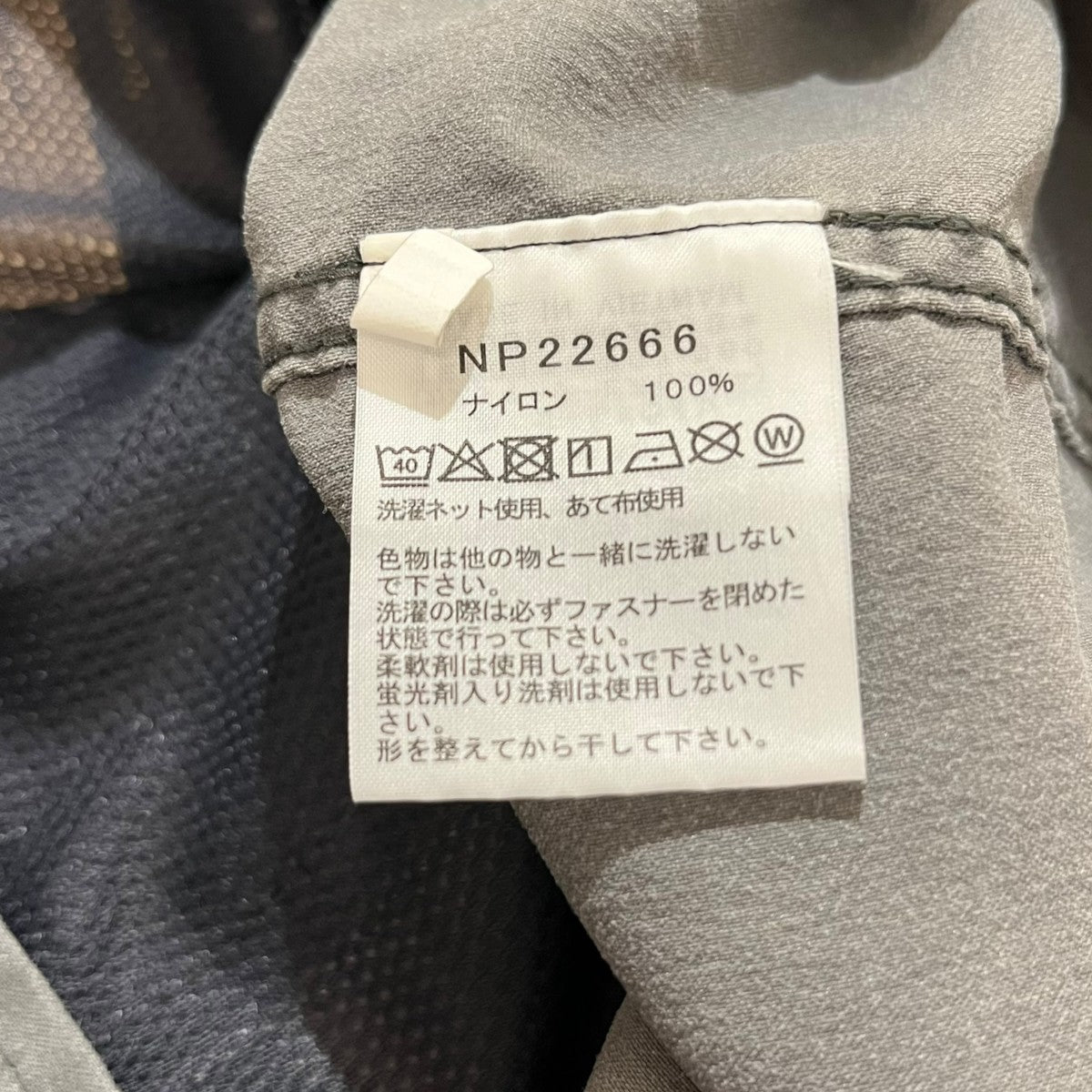THE NORTH FACE GARフェーデッドソフトシェルジャケットNP22666 古着・中古-6枚目のアイテム画像