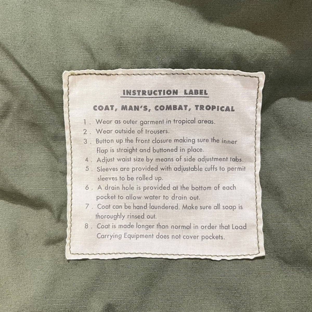 ミリタリージャケットBR12247 COMBAT TROPICAL JACKET