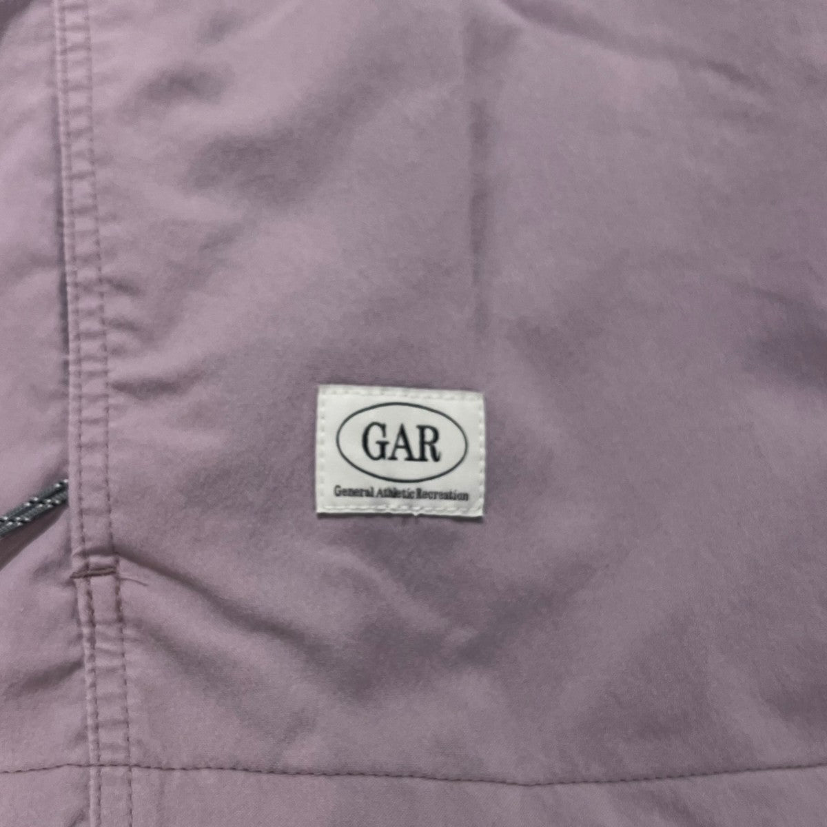 GARフェーデッドソフトシェルジャケット刺繍ロゴジップアップジャケットNP22666