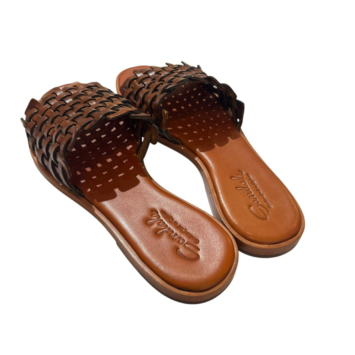 DRAGON レザーサンダルZIG ZAG SANDAL 古着・中古-2枚目のアイテム画像