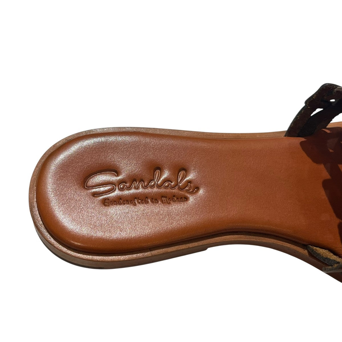 DRAGON レザーサンダルZIG ZAG SANDAL 古着・中古-6枚目のアイテム画像