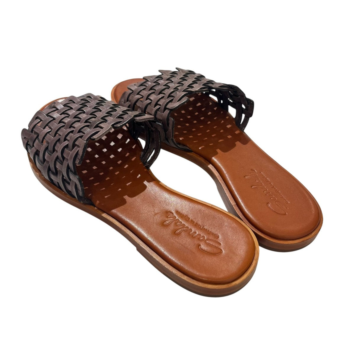 DRAGON レザーサンダルZIG ZAG SANDAL 古着・中古-2枚目のアイテム画像