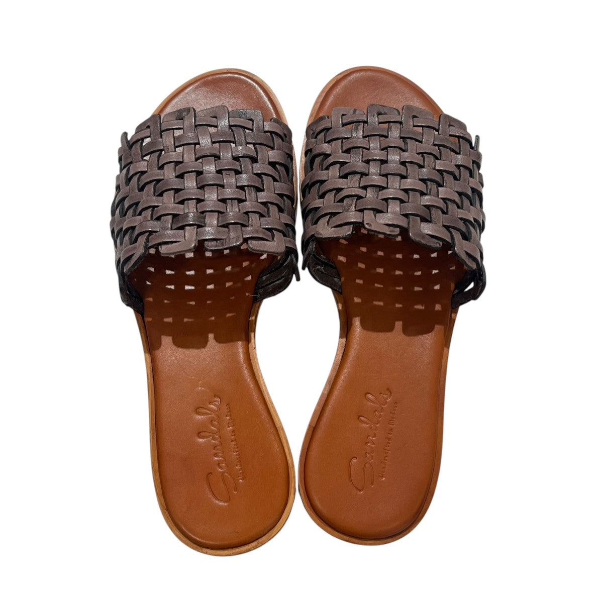 DRAGON レザーサンダルZIG ZAG SANDAL 古着・中古-3枚目のアイテム画像