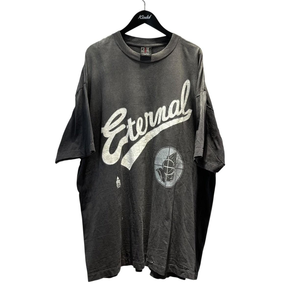 SAINT MICHAEL×FEAR OF GOD ヴィンテージ加工 FG SS TEE半袖TシャツSM-HR8-0000-C01 古着・中古-1枚目のアイテム画像