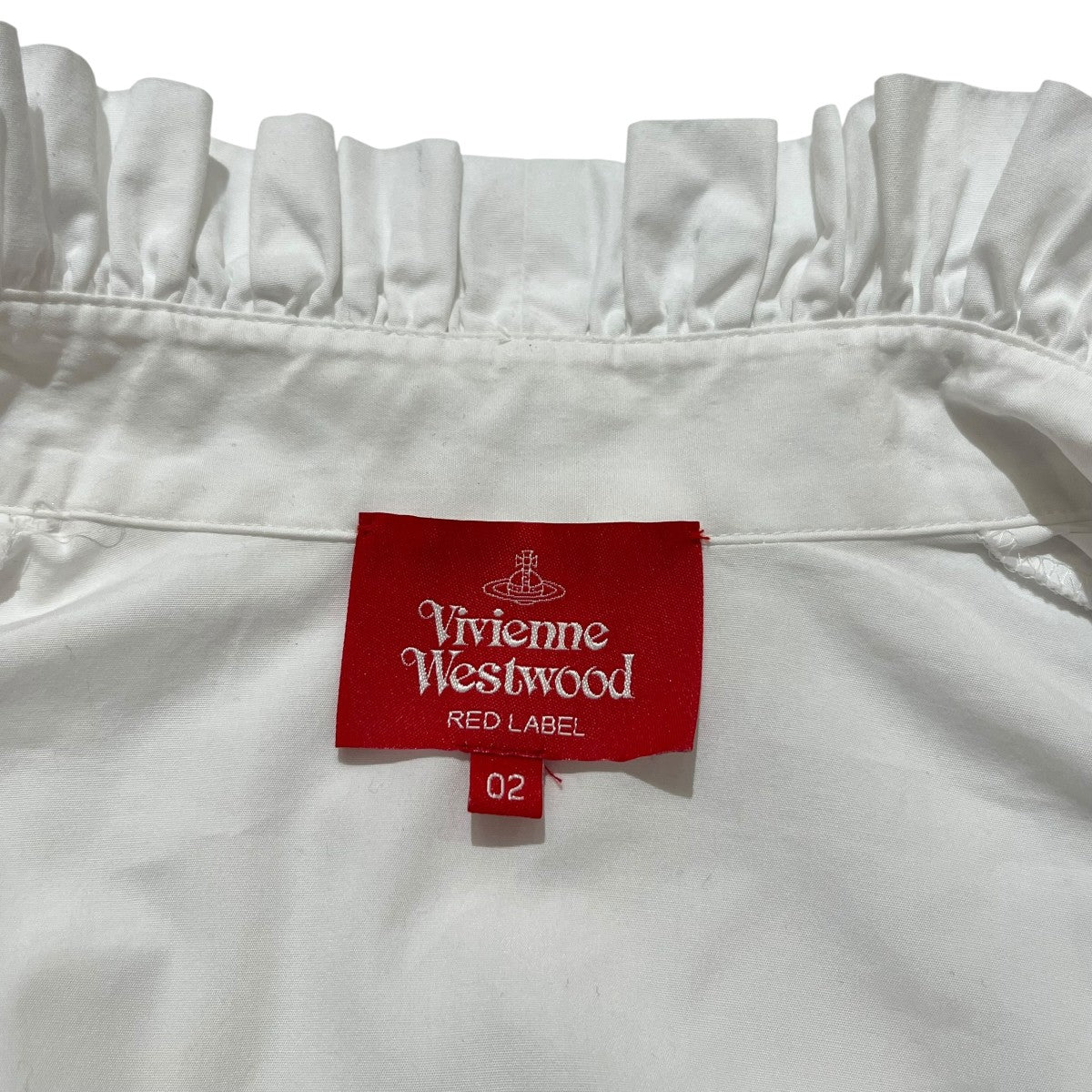 Vivienne Westwood RED LABEL 長袖ブラウス16-12-801008 古着・中古-4枚目のアイテム画像