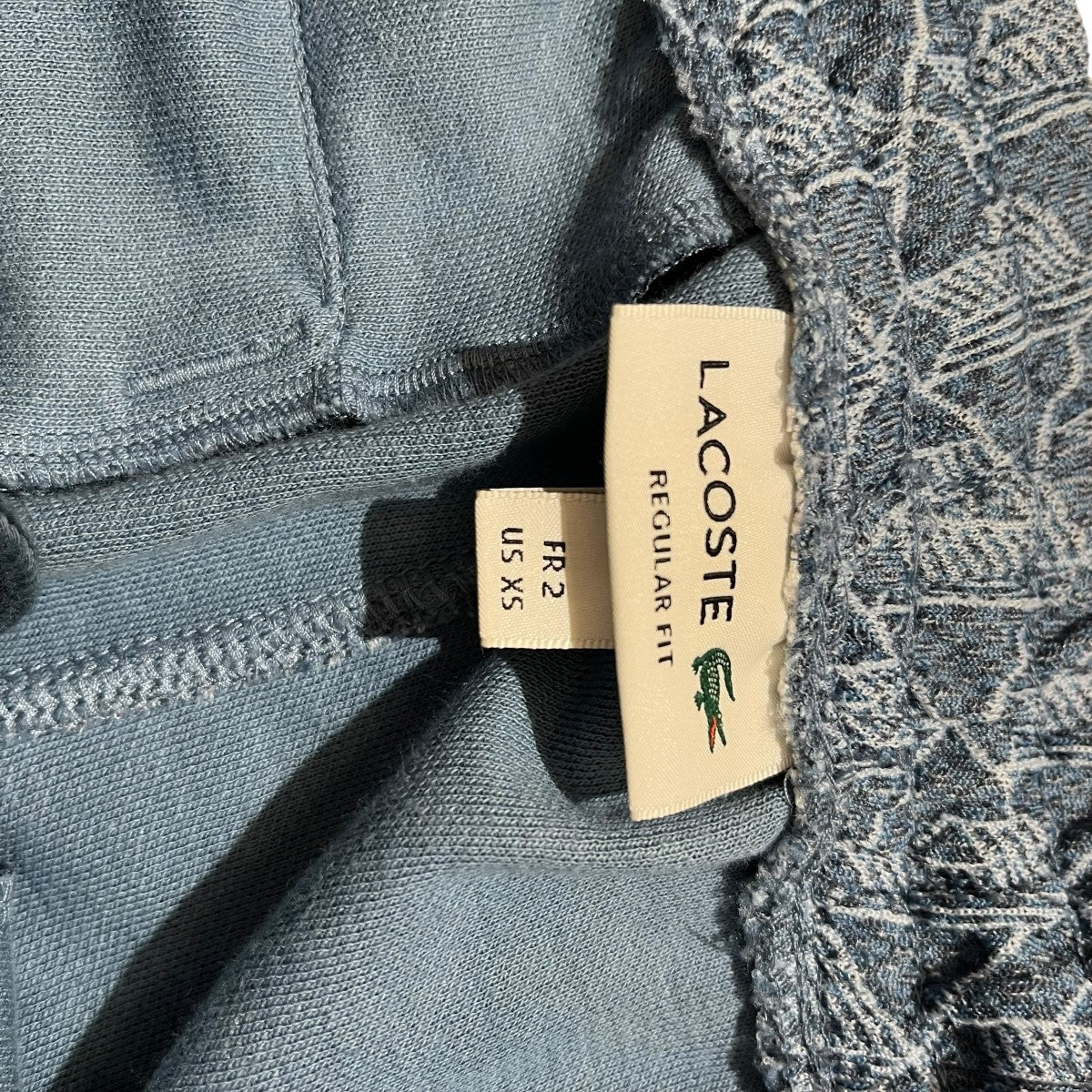 LACOSTE ﾓﾉｸﾞﾗﾑ ｼﾞｬｶﾞｰﾄﾞ ﾄﾗｯｸﾊﾟﾝﾂトラックパンツ 古着・中古-5枚目のアイテム画像