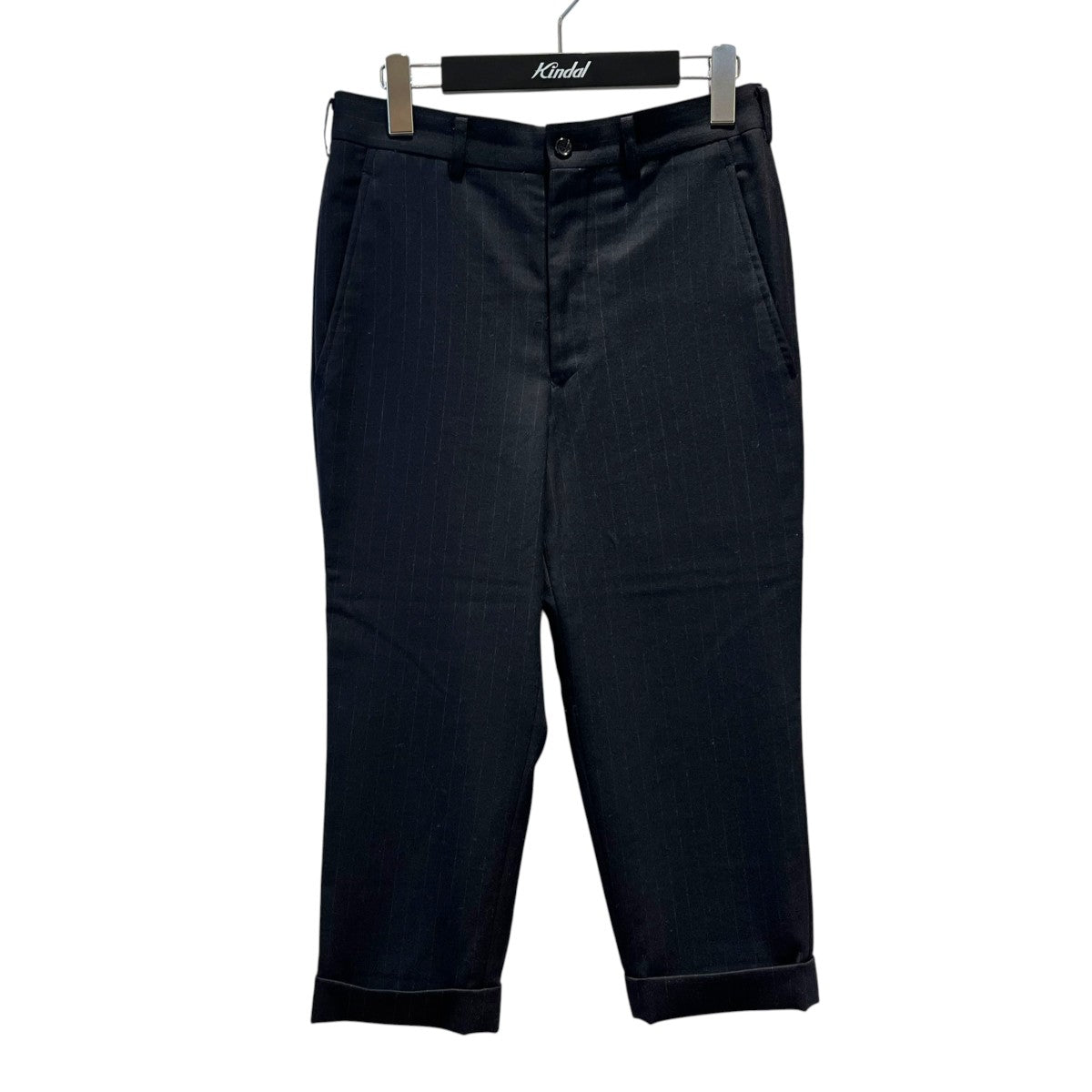 COMME des GARCONS COMME des GARCONS AD2015ストライプクロップドパンツRP-P013 古着・中古-1枚目のアイテム画像