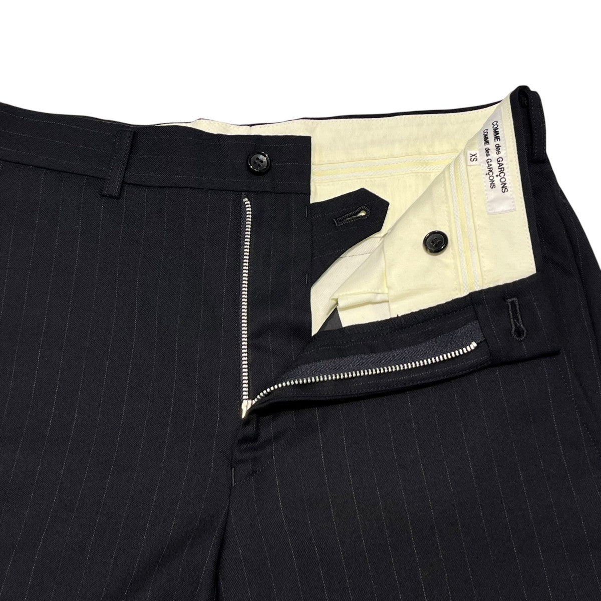 COMME des GARCONS COMME des GARCONS AD2015ストライプクロップドパンツRP-P013 古着・中古-3枚目のアイテム画像