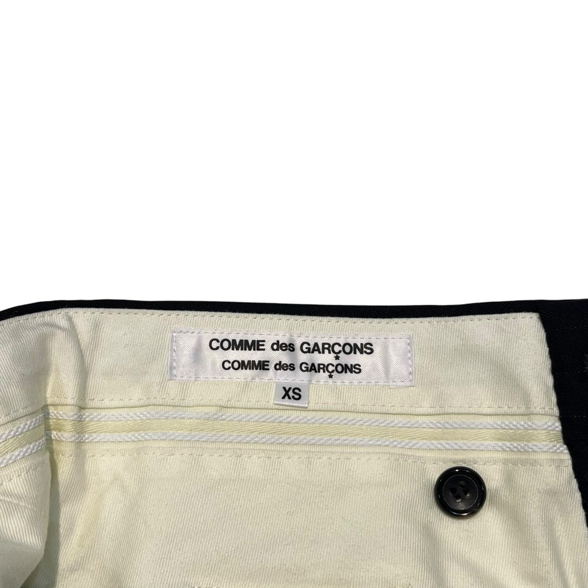 COMME des GARCONS COMME des GARCONS AD2015ストライプクロップドパンツRP-P013 古着・中古-4枚目のアイテム画像