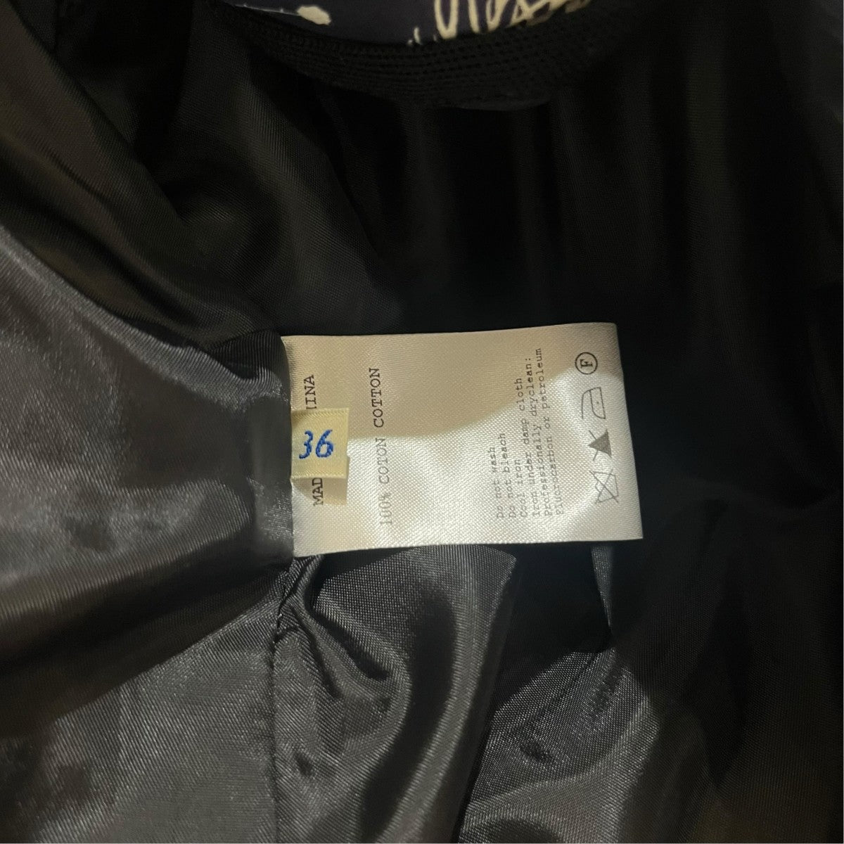 Des Ponds Dars Leau 総柄ダウンベスト 古着・中古-6枚目のアイテム画像