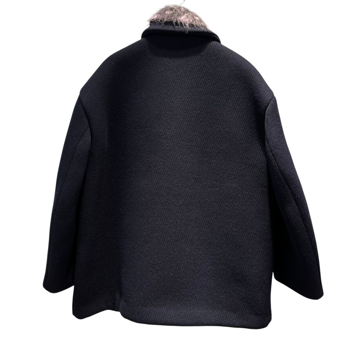 PRADA オーバーシルエットダブルプレストコートSGB888 古着・中古-2枚目のアイテム画像