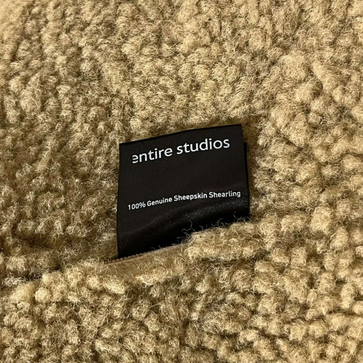 ENTIRE STUDIOS ムートンジャケットES2424CA SHEARLNG JACKET 古着・中古-6枚目のアイテム画像
