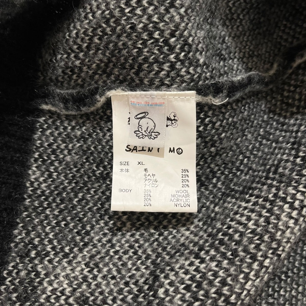 SAINT MICHAEL×Denim Tears 総柄カーディガンSM-YS1-0000-C50 古着・中古-6枚目のアイテム画像