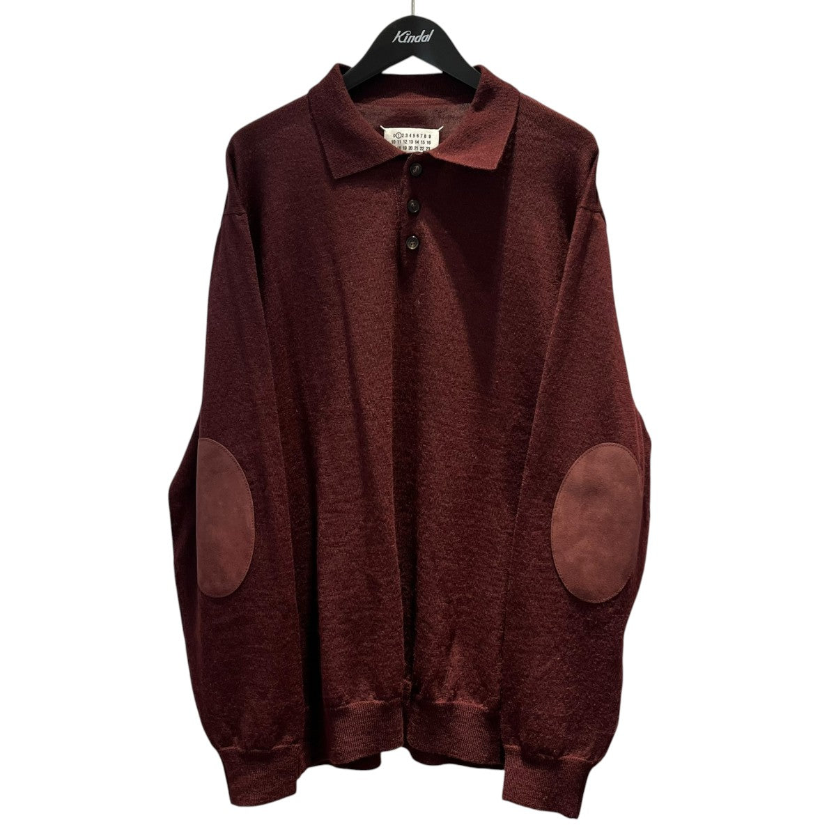 エルボーパッチニットポロシャツS51GL0036