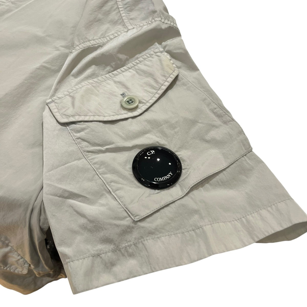 C．P COMPANY 25SS半袖シャツ18CMOS035A CHROME-R SHORT SLEEVE OVERSHIRT 古着・中古-4枚目のアイテム画像