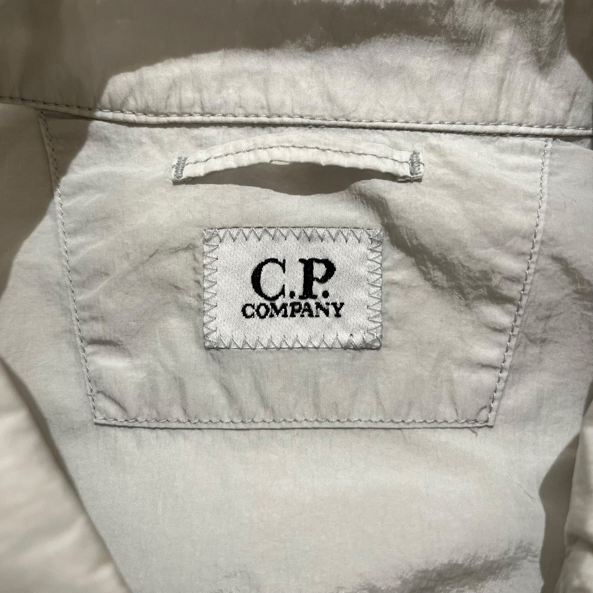 C．P COMPANY 25SS半袖シャツ18CMOS035A CHROME-R SHORT SLEEVE OVERSHIRT 古着・中古-6枚目のアイテム画像