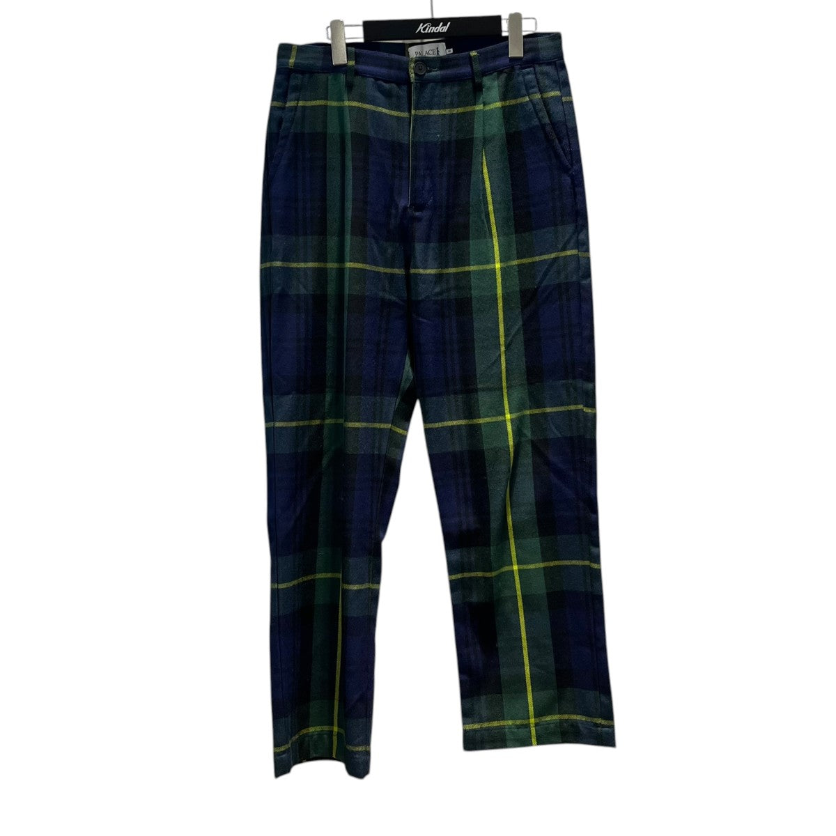 PALACE GUARD TROUSERSチェックワイドパンツ 古着・中古-1枚目のアイテム画像