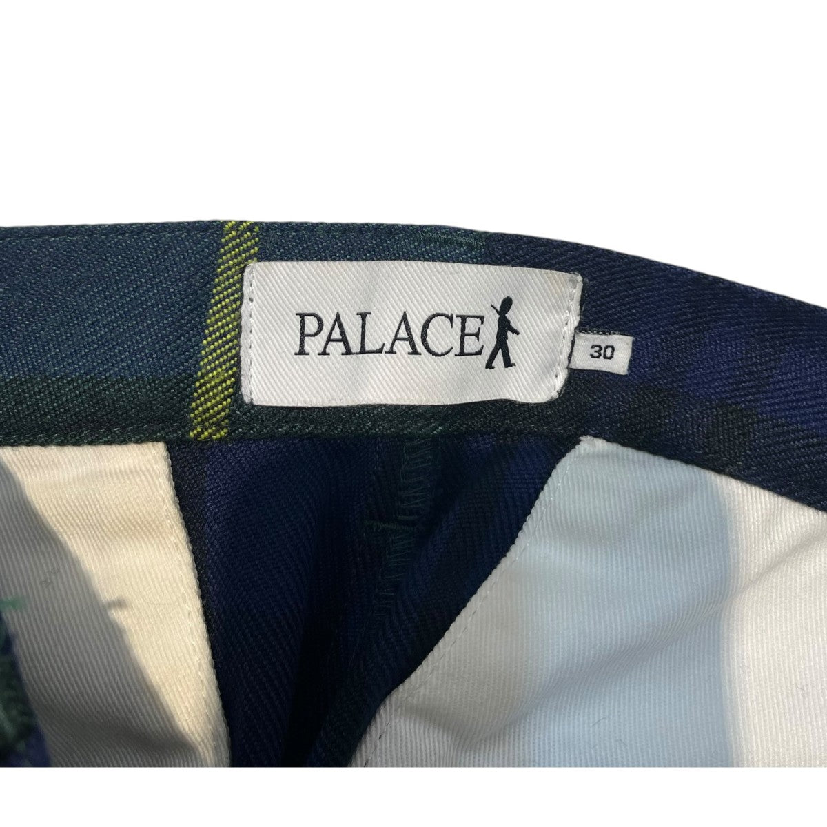 PALACE GUARD TROUSERSチェックワイドパンツ 古着・中古-6枚目のアイテム画像