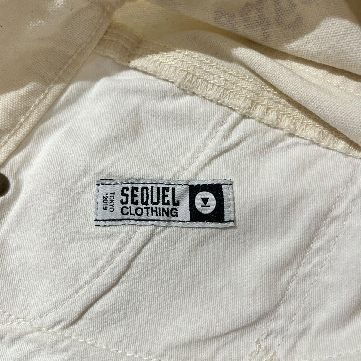 SEQUEL×FRAGMENT DESIGN ペインターパンツTYPE-P 古着・中古-9枚目のアイテム画像