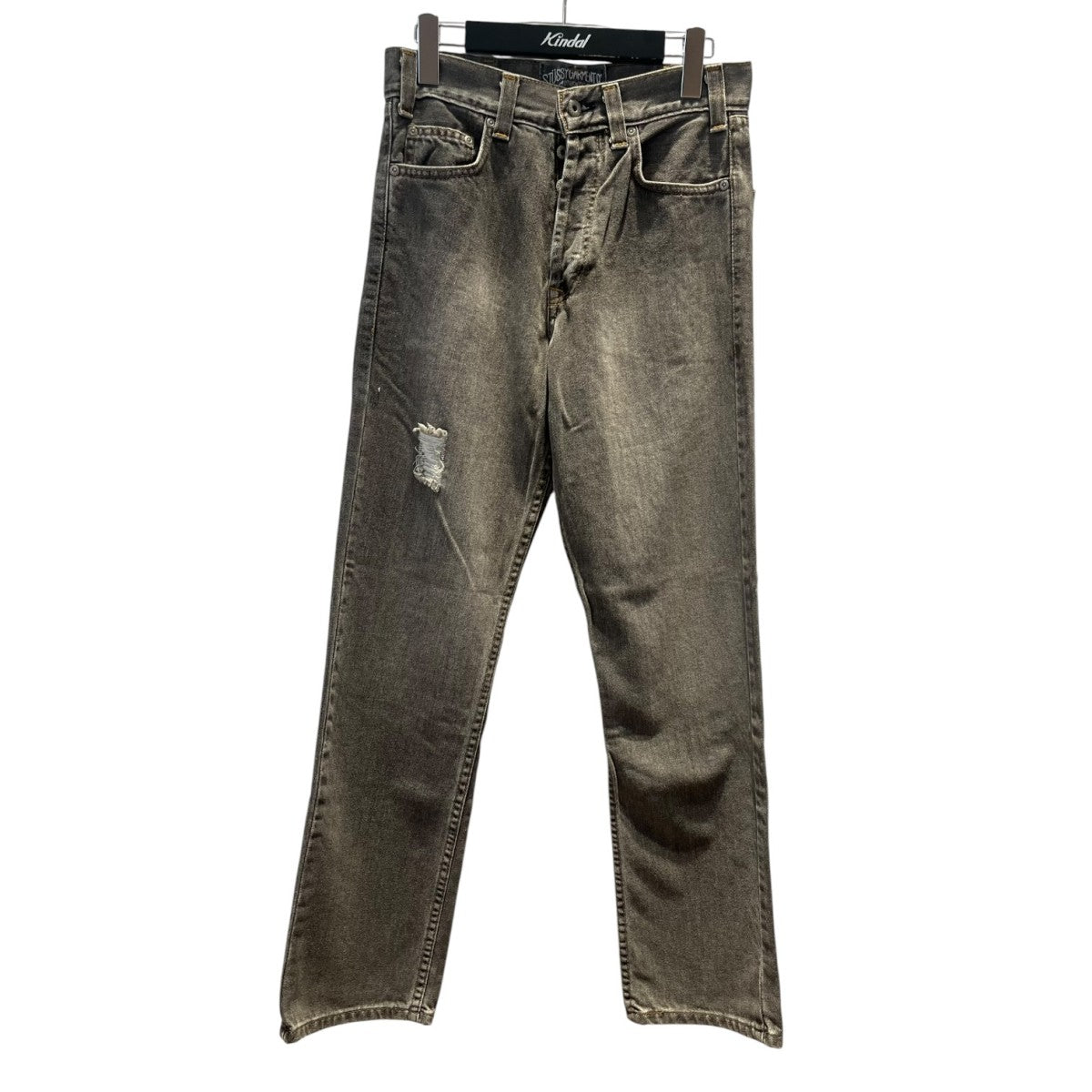 stussy ダメージ加工デニムパンツ016311 古着・中古-1枚目のアイテム画像